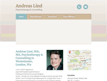 Tablet Screenshot of andreaslind.net